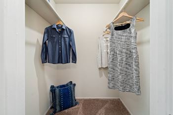 Large walk in closet